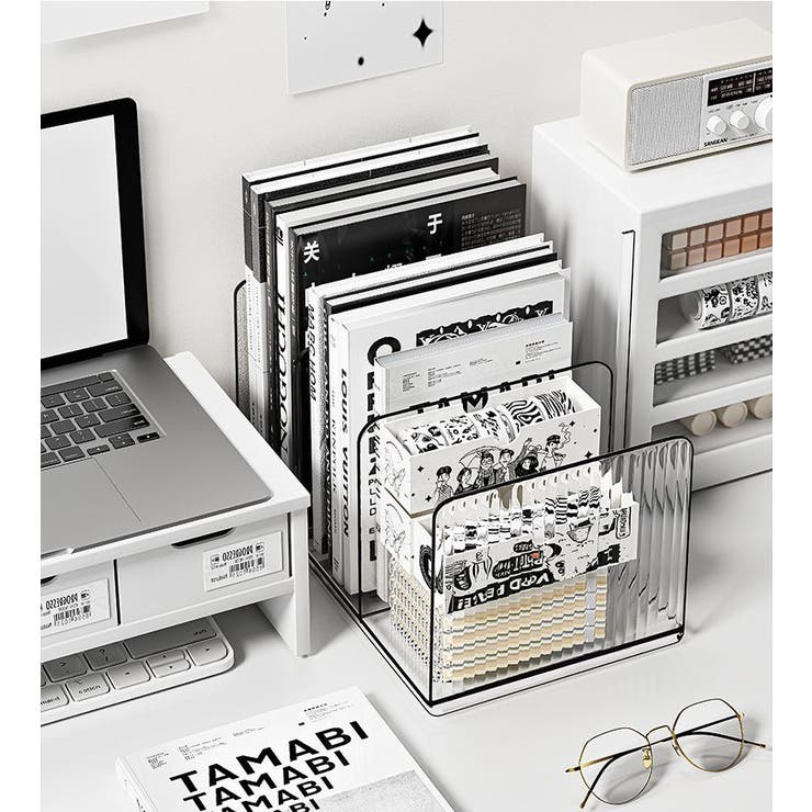 ブックスタンド 本立て 3列 | PlusNao | 詳細画像4 