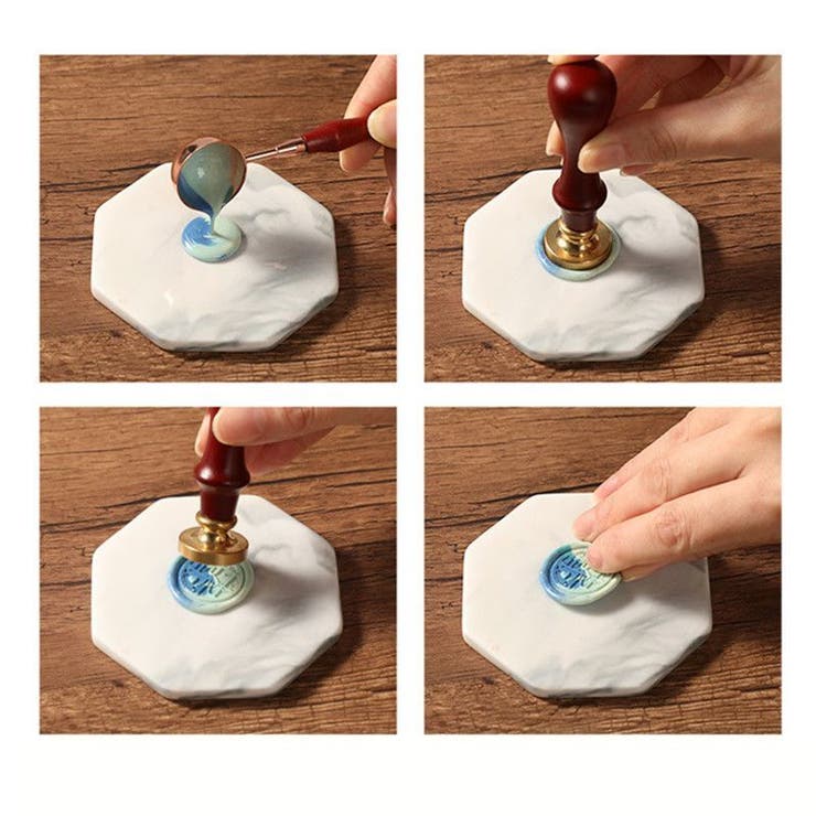 シーリングスタンプ台 封蝋用 スタンプパッド | PlusNao | 詳細画像4 