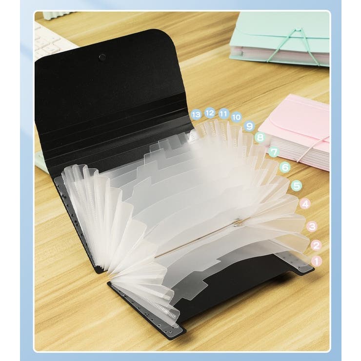 ファイルケース 13ポケット A6 | PlusNao | 詳細画像6 