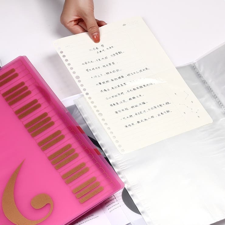 クリアファイル 透明ポケットファイル 40ページ | PlusNao | 詳細画像2 