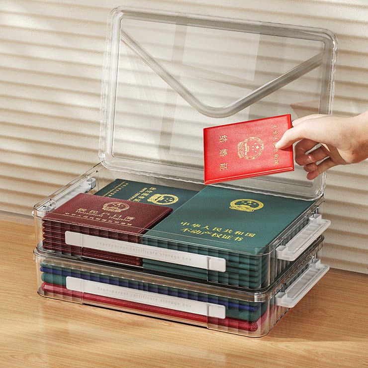 ファイルケース ファイルボックス 取っ手付き | PlusNao | 詳細画像5 