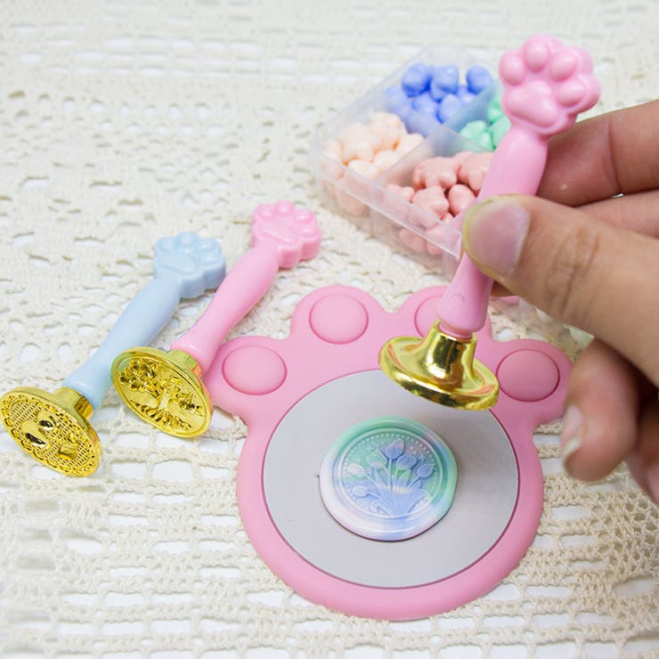 シーリングスタンプ用ハンドル 2本セット スタンプ | PlusNao | 詳細画像2 