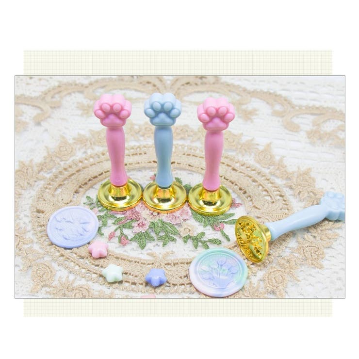 シーリングスタンプ用ハンドル 2本セット スタンプ | PlusNao | 詳細画像5 