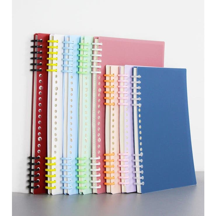 ルーズリーフリング バインダーリング 同色10個セット | PlusNao | 詳細画像4 