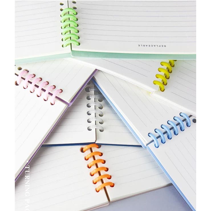 ルーズリーフリング バインダーリング 同色10個セット | PlusNao | 詳細画像5 