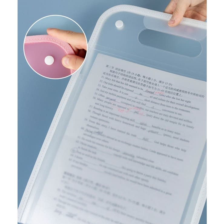 ファイルケース 書類ケース 持ち手付き | PlusNao | 詳細画像4 