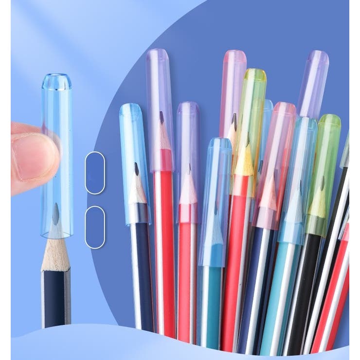 鉛筆キャップ 6本セット えんぴつキャップ | PlusNao | 詳細画像8 