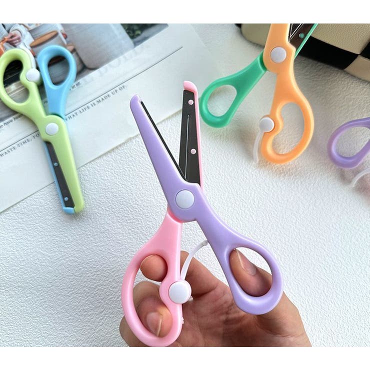 安全はさみ プラスチック製ハサミ 学校用 | PlusNao | 詳細画像4 