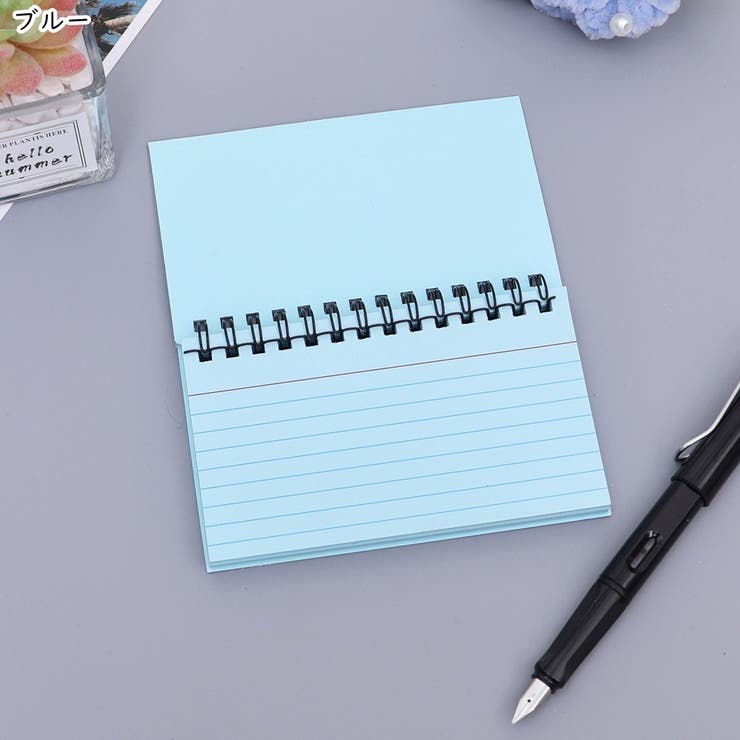 メモ帳 リングメモ レディース | PlusNao | 詳細画像8 