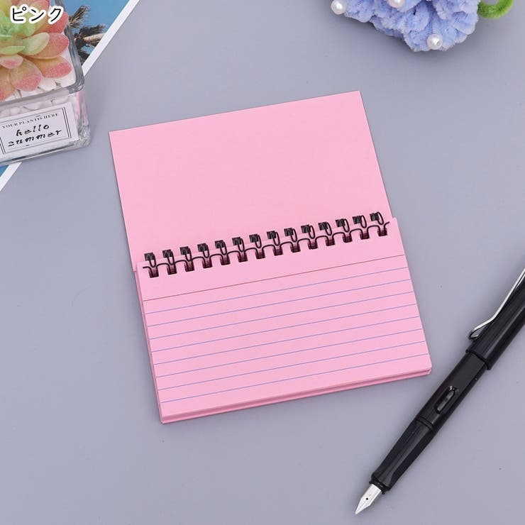 メモ帳 リングメモ レディース | PlusNao | 詳細画像9 