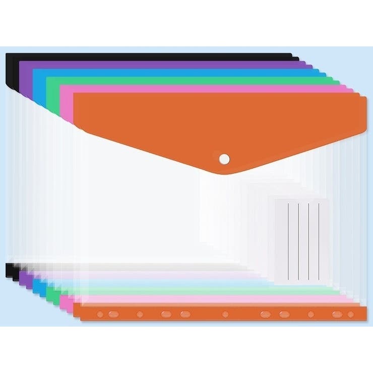 クリアファイル ポケットファイル 12枚セット | PlusNao | 詳細画像3 