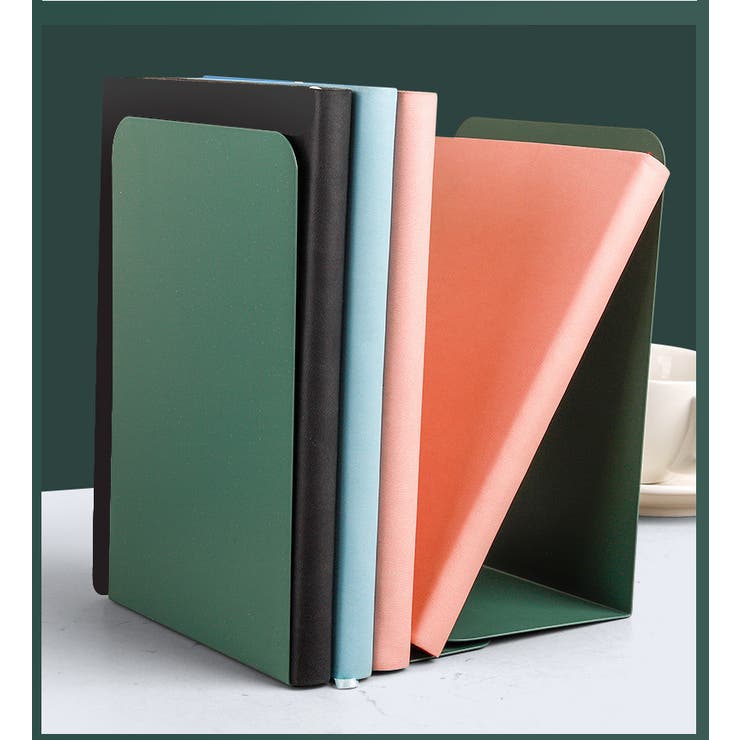 ブックスタンド 同色2個セット ブックエンド | PlusNao | 詳細画像2 