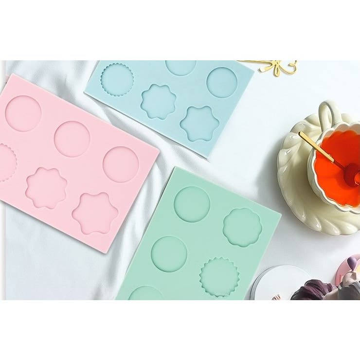 シーリングスタンプ用シリコンモールド テンプレート スタンプガイド | PlusNao | 詳細画像6 