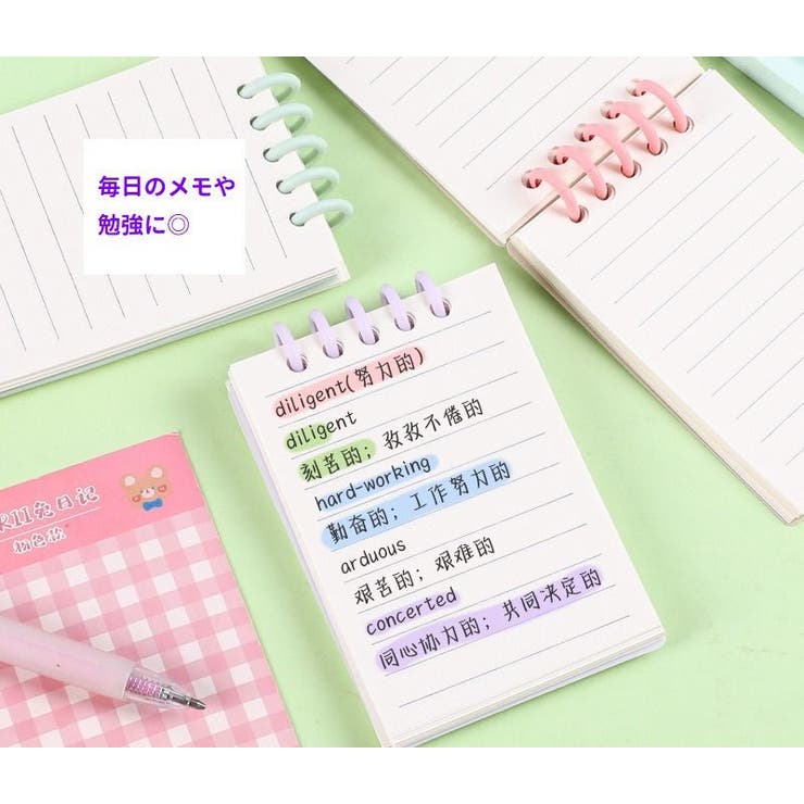 メモ帳 リングノート A7サイズ | PlusNao | 詳細画像4 