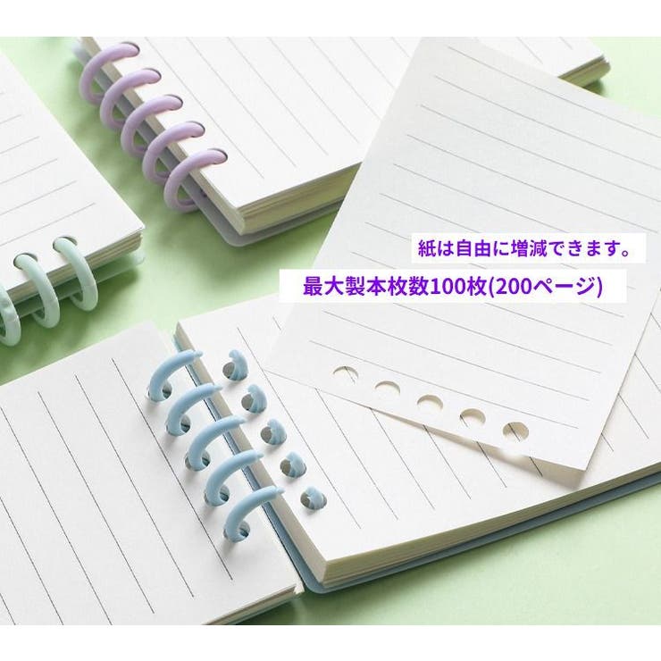 メモ帳 リングノート A7サイズ | PlusNao | 詳細画像6 