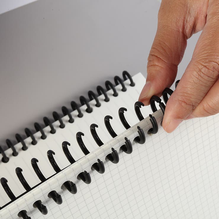 ルーズリーフバインダーリング 5個セット プラスチック製 | PlusNao | 詳細画像10 