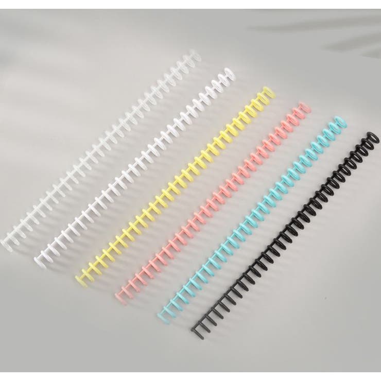 ルーズリーフバインダーリング 5個セット プラスチック製 | PlusNao | 詳細画像4 