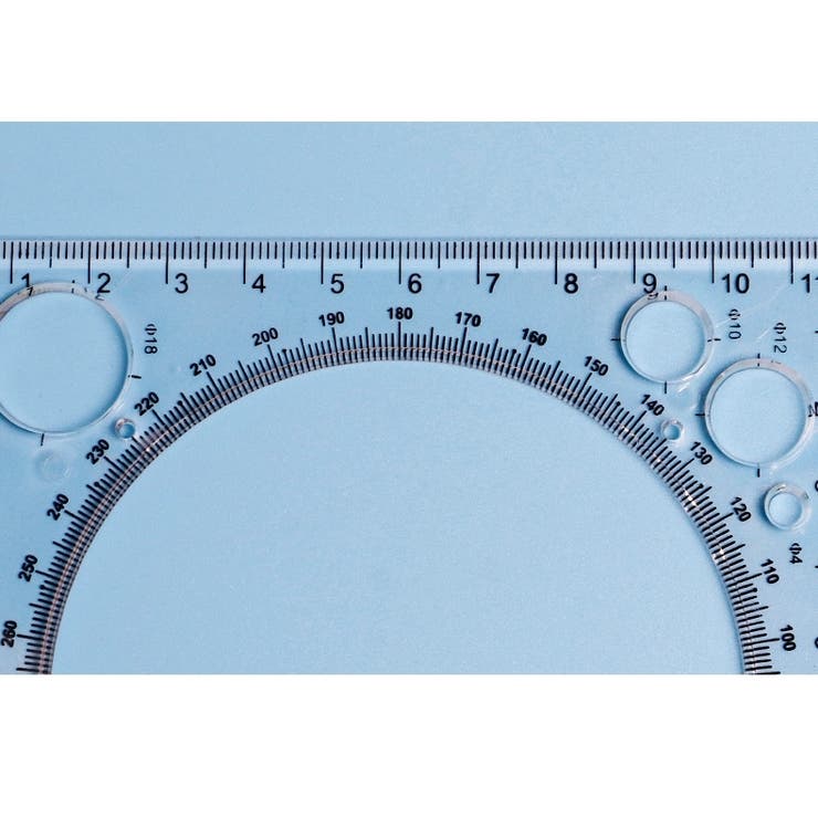 図形テンプレート定規 回転式 360度 | PlusNao | 詳細画像13 