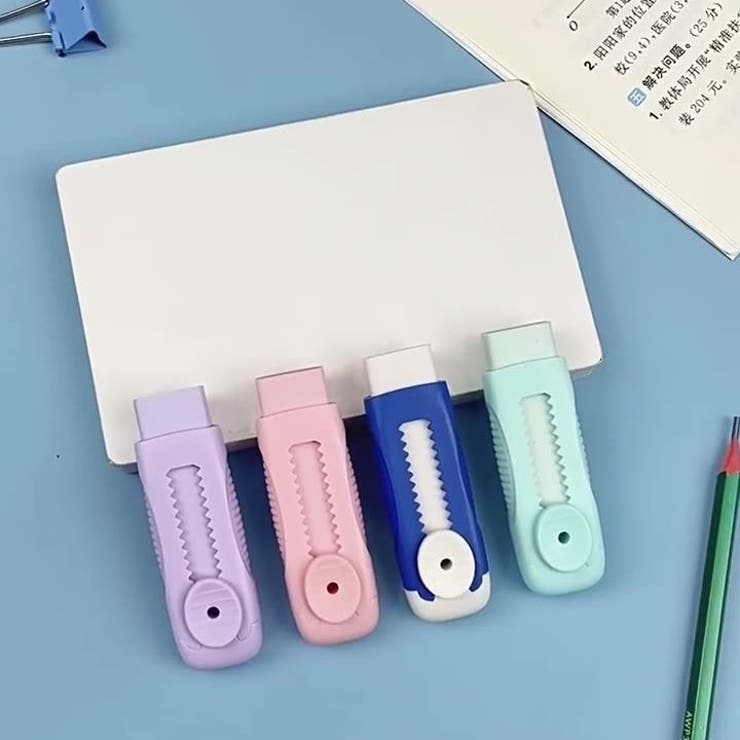 スティック型消しゴム イレイザー キッズ | PlusNao | 詳細画像2 