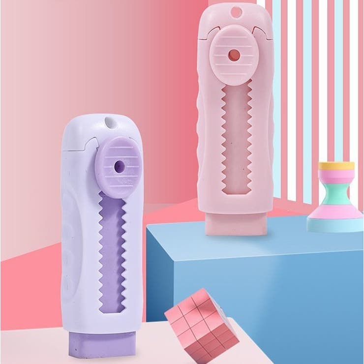スティック型消しゴム イレイザー キッズ | PlusNao | 詳細画像4 