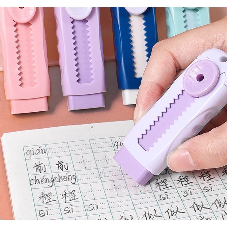 スティック型消しゴム イレイザー キッズ | PlusNao | 詳細画像5 