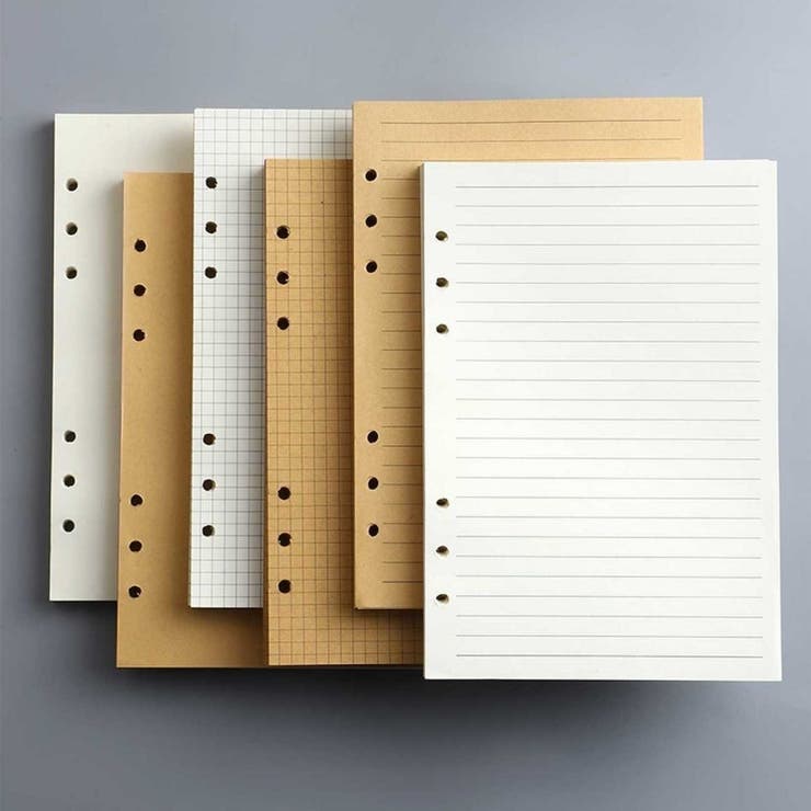 システム手帳用リフィル 80枚入り 6穴 | PlusNao | 詳細画像2 