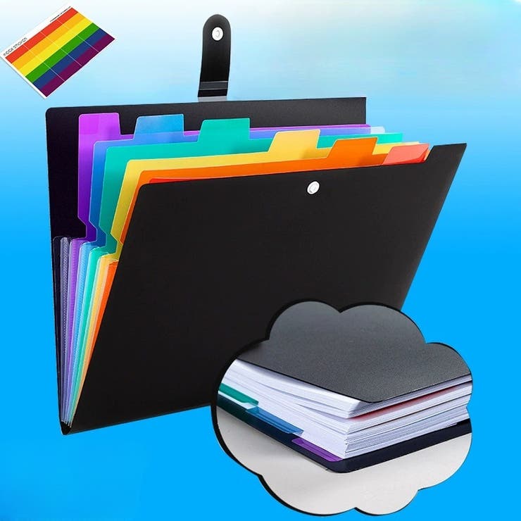 ファイルケース ドキュメントファイル 7ポケット | PlusNao | 詳細画像5 