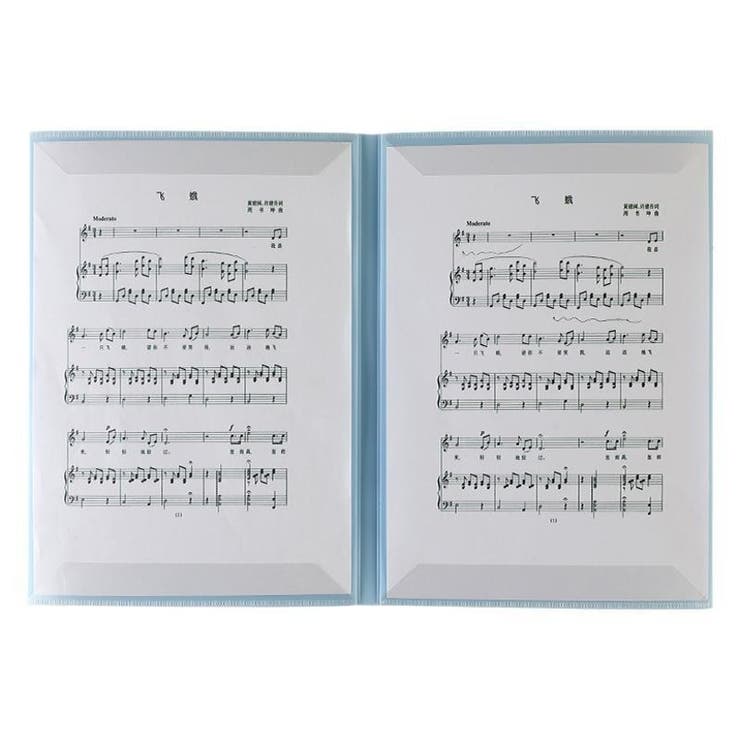 楽譜ファイル 4面 A4サイズ | PlusNao | 詳細画像7 