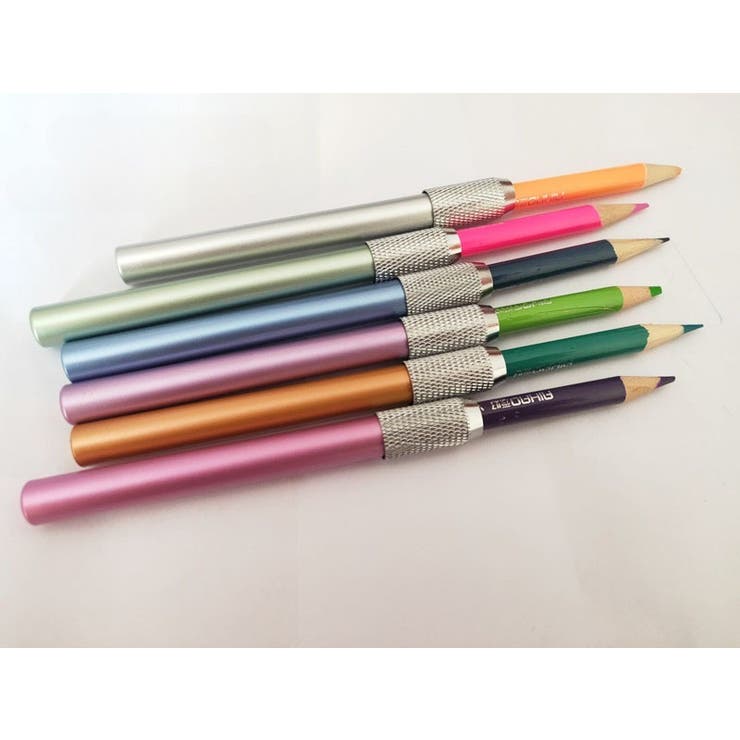 鉛筆延長ホルダー 鉛筆キャップ 同色4本セット | PlusNao | 詳細画像4 