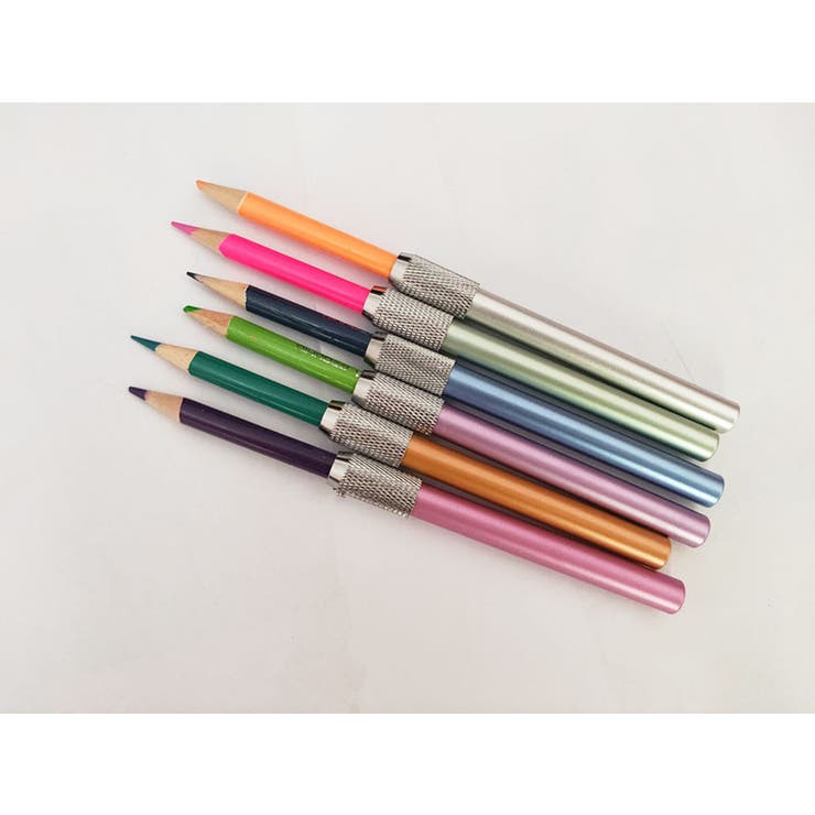 鉛筆延長ホルダー 鉛筆キャップ 同色4本セット | PlusNao | 詳細画像5 