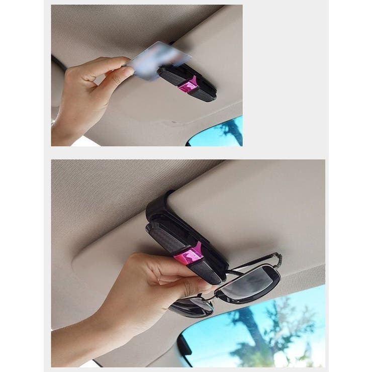 サングラスクリップ サングラスホルダー 眼鏡 | PlusNao | 詳細画像6 