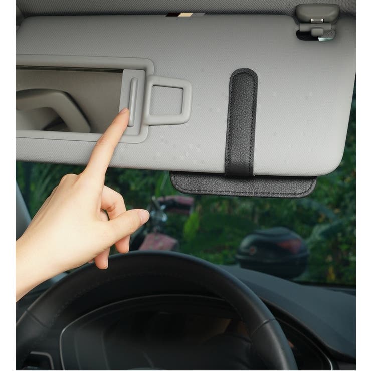 サンバイザー用収納ポケット 車用収納 ホルダー | PlusNao | 詳細画像5 