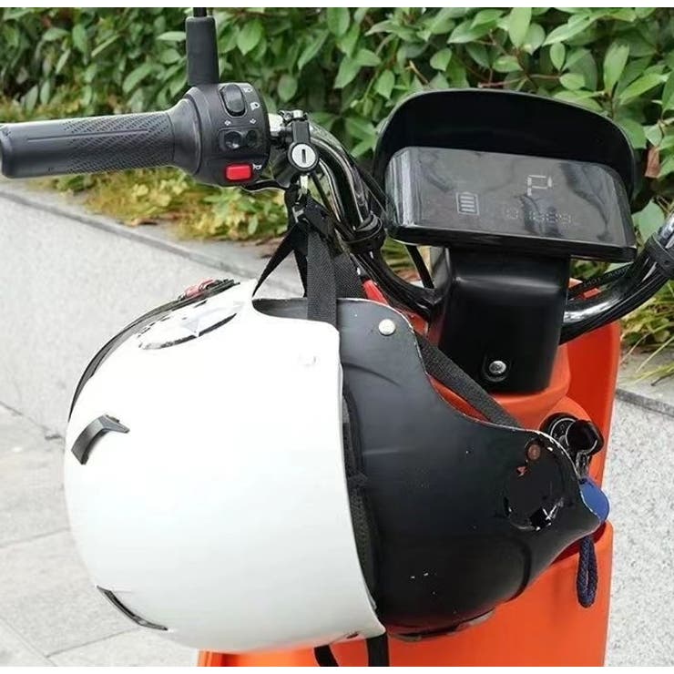 ヘルメットホルダー ヘルメットロック バイク | PlusNao | 詳細画像2 