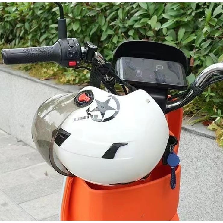 ヘルメットホルダー ヘルメットロック バイク | PlusNao | 詳細画像3 