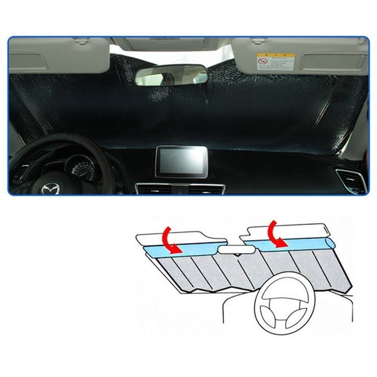 フロントサンシェード 車用品 カー用品 | PlusNao | 詳細画像11 