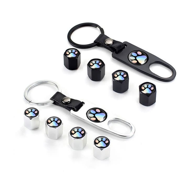 エアバルブキャップ 同色4個セット レンチ付き | PlusNao | 詳細画像5 