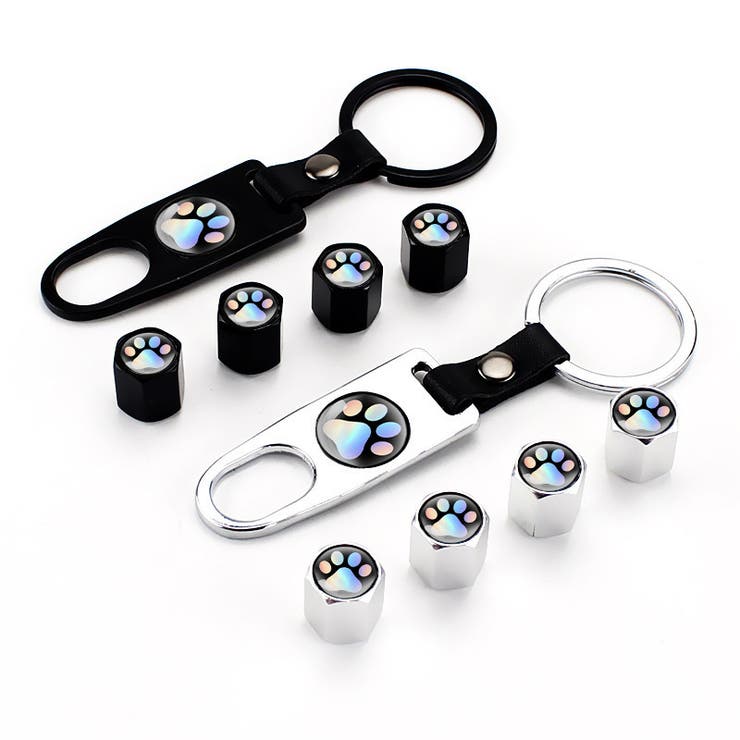 エアバルブキャップ 同色4個セット レンチ付き | PlusNao | 詳細画像6 