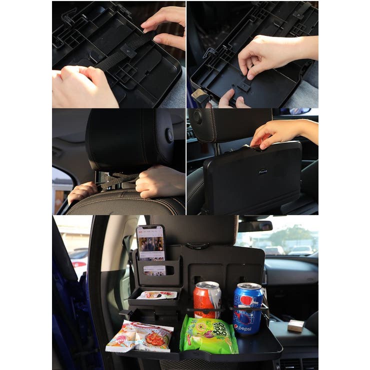 カーテーブル ドリンクホルダー スマホスタンド | PlusNao | 詳細画像6 