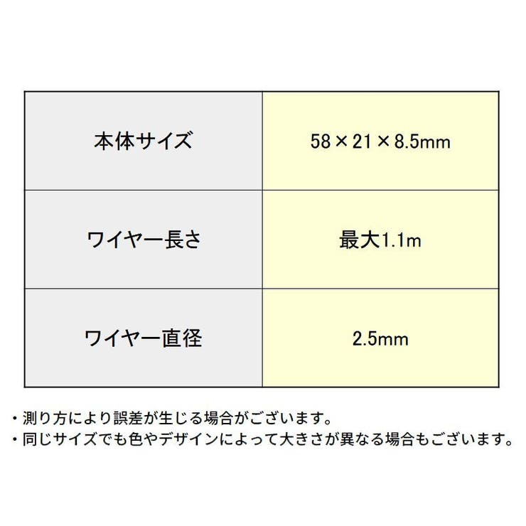 ワイヤーロック ケーブルロック 鍵 | PlusNao | 詳細画像19 