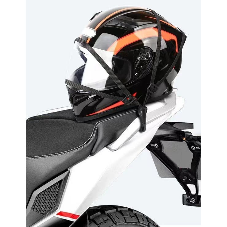 バイク荷台用ゴム紐 ゴムロープ フック付き | PlusNao | 詳細画像3 