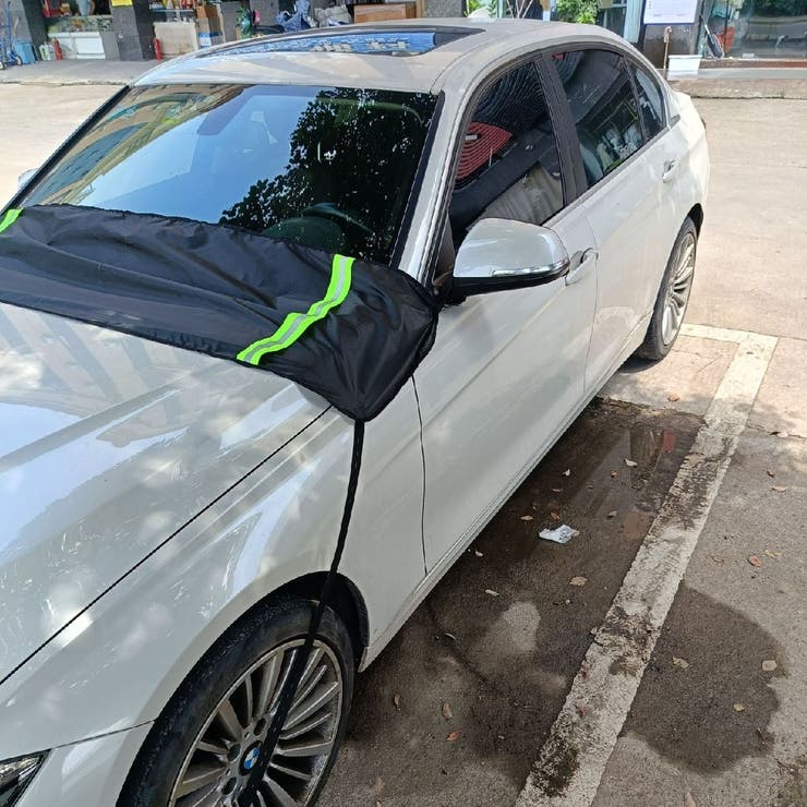 フロントガラスカバー 車用 反射材付き | PlusNao | 詳細画像3 