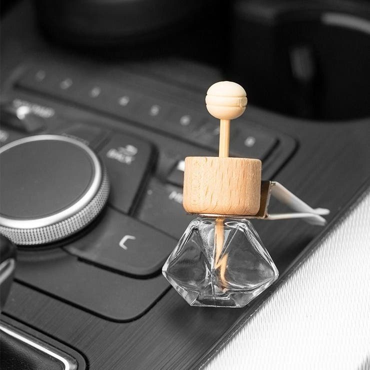 車用香水瓶 カーアクセサリー アロマディフューザー | PlusNao | 詳細画像2 