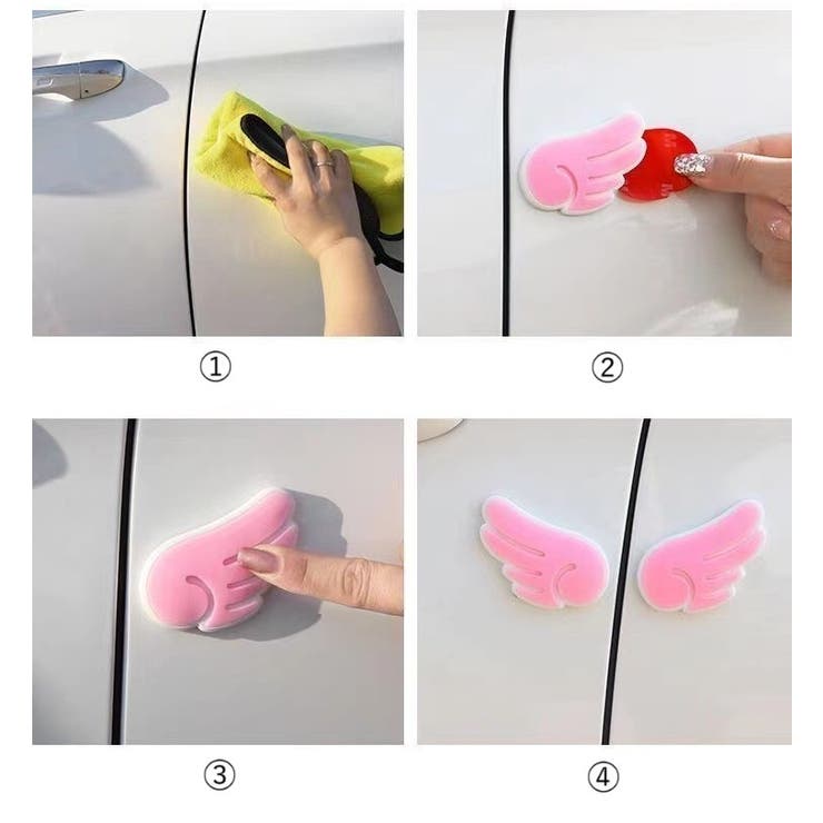 カーステッカー 車用ステッカー 2ペア | PlusNao | 詳細画像17 