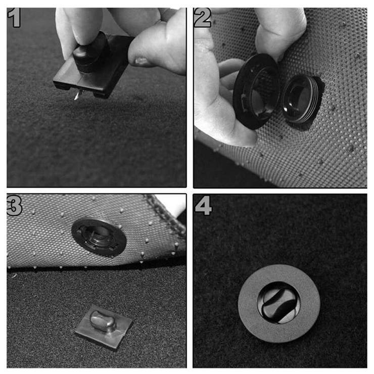 フロアマット固定クリップ 2個セット 固定具 | PlusNao | 詳細画像6 