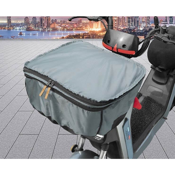 自転車用かごカバー かごカバー 2段式 | PlusNao | 詳細画像3 