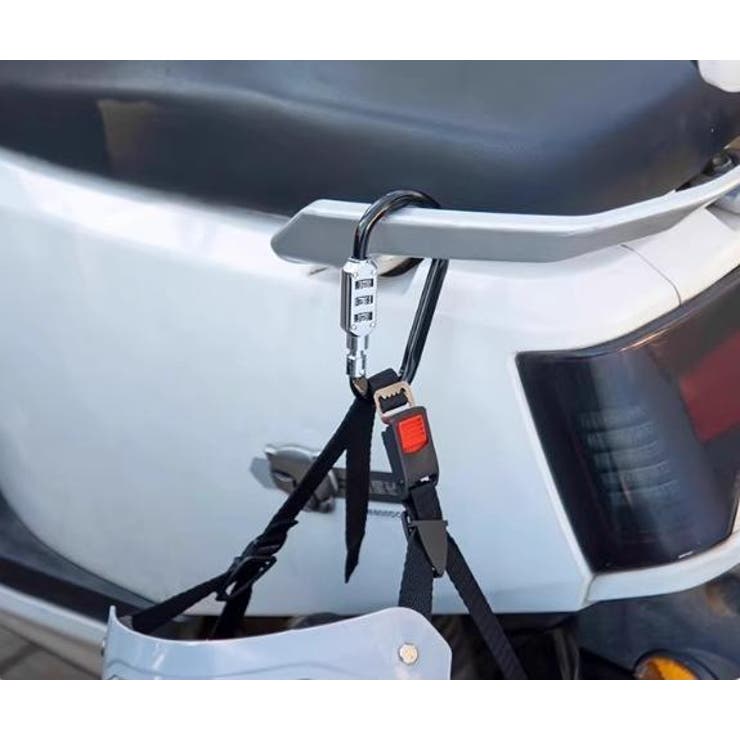 ロック付きカラビナ ダイヤル式 3桁 | PlusNao | 詳細画像4 