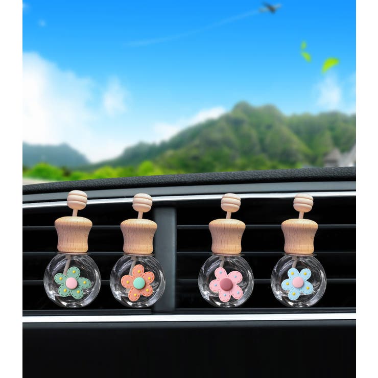 車用アロマディフューザー 車用アロマボトル 車用芳香剤ボトル | PlusNao | 詳細画像2 