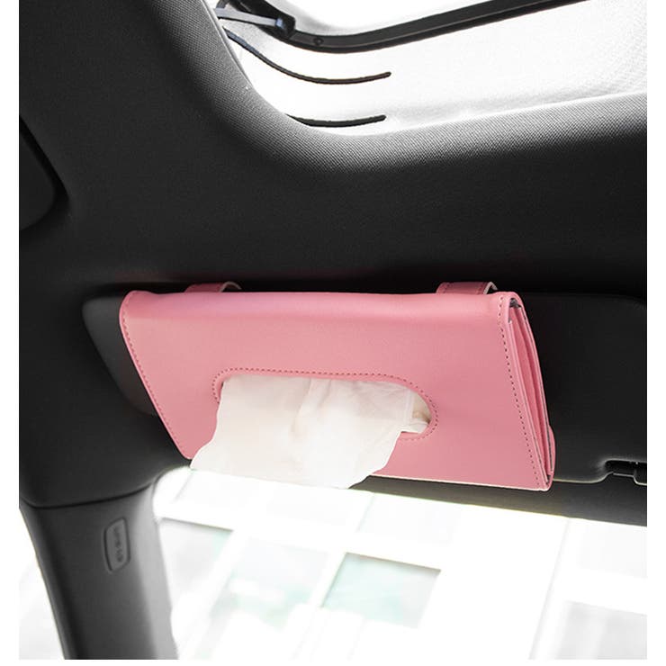 車用ティッシュケース 薄型 サンバイザー用ティッシュケース | PlusNao | 詳細画像3 