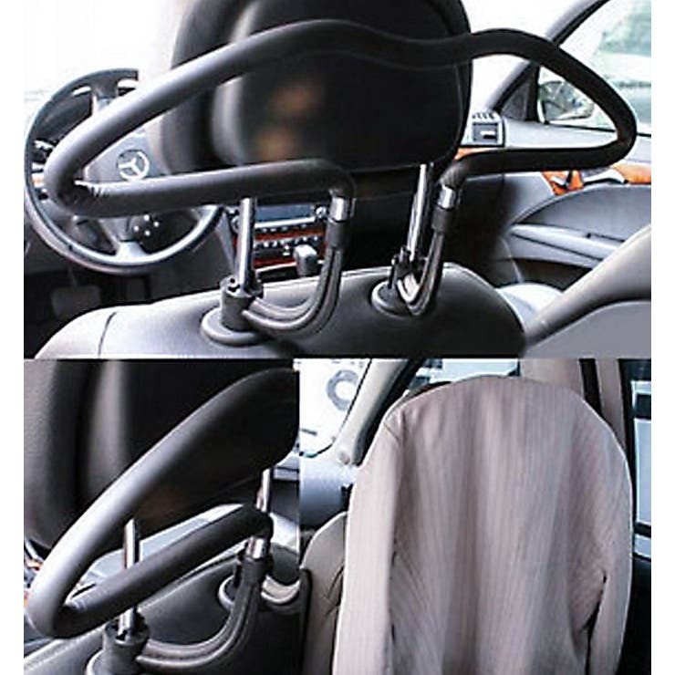 ヘッドレストハンガー 車内収納 車用ハンガー | PlusNao | 詳細画像3 