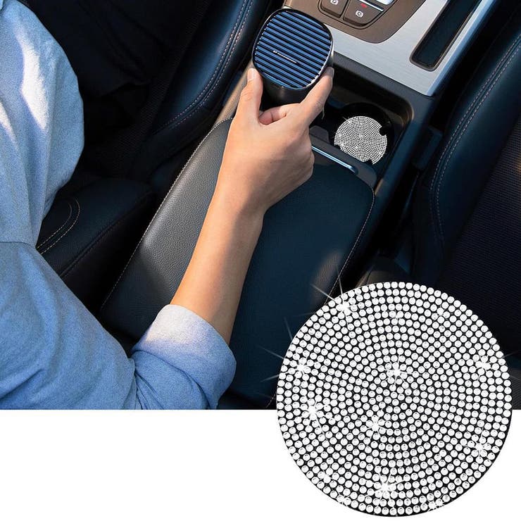 車用コースター 同色2枚セット ドリンクホルダー用コースター | PlusNao | 詳細画像2 